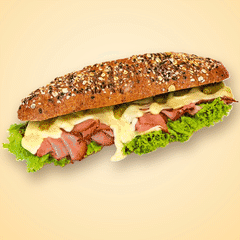 Alpine (Smoked ham & Raclette cheese)